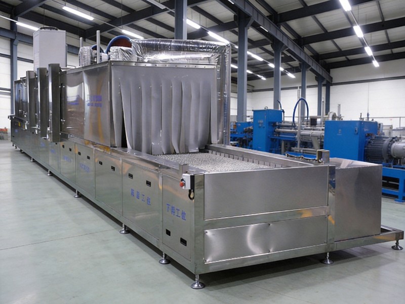 全自動(dòng)通過(guò)式高壓清洗烘干線-(4)